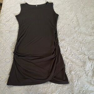 Elegant Black Sleeveless Mini Dress